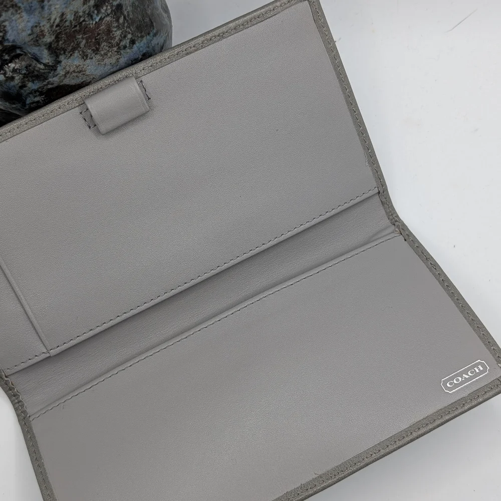 Coach Optic C Checkbook Cover - Picture 2 of 6